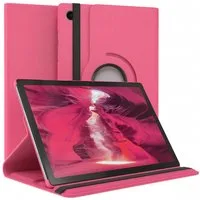 EAZY CASE Tablet-Hülle Rotation Case für Samsung Galaxy Tab A8 10.5 LTE 10,5 Zoll, Klapphülle zum Aufstellen Rundum Hülle Book Tablet Slim Klappcase Pink
