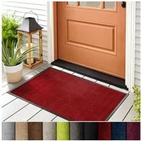 Karat Fußmatte Mykonos, verschiedene Farben, verschiedene Größen, Rechteckig, Höhe: 7 mm, Hohe Absorptionsfähigkeit