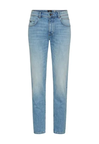 camel active - fleXXXactive® Denim 5-Pkt Regular Fit Hose bleach blue - Gr. - 34