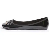 LIPSY Lipsy Ballerinas aus Kunstlackleder mit Schleife Ballerina