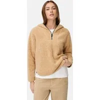 camel active Hoodie aus Teddyfleece Langarm
