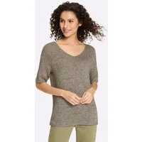 heine Strickpullover Pullover Kurzarm