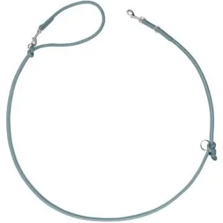 Dog Sport HUNTER verstellbare Hundeführleine soho round mini hellblau 6 mm