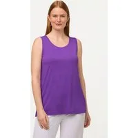 Ulla Popken Longtop Top Stretch Seitenschlitze Crêpe-Qualität