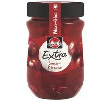 SCHWARTAU Fruchtaufstrich, Schwartau Extra Sauerkirsche Frühstück Fruchtaufstrich Maxiglas 600g