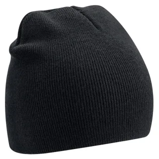 Beechfield - "Original" Mütze recyceltes Material (Schwarz)