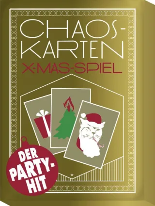 Pattloch Geschenkbuch Chaoskarten: X-Mas-Spiel | Der Partyhit