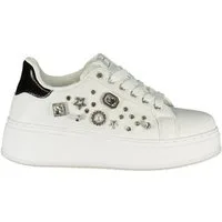Laura Biagiotti Sneaker Elegante weiße Damensneaker mit Strass und