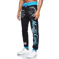 L.gonline Jogginghose Herren Jogginghose, Freizeithose, Sporthose, Monte Carlo 592 (Sweatpants, 1-tlg., im modischem Design) Fitness Freizeit Casual