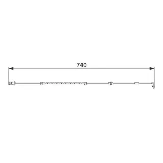 Bosch Warnkontakt f?r Bremsbel?ge Opel Astra G Zafira A 1987474587