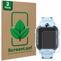 ScreenLeaf Displayschutzfolie Schutzfolie für Imoo Watch Phone Z7, 2 Stück, nachhaltiger Displayschutz Schutz Folie Klar Transparent