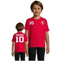 Blondie & Brownie T-Shirt Kinder Tschechien Retro Czech Sport Trikot Fußball Meister WM EM