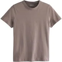 Next T-Shirt Essential Kurzarm-T-Shirt mit Rundhalsausschnitt (1-tlg)