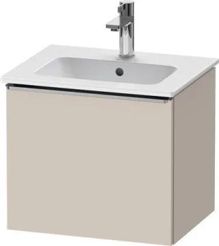 Duravit D-Neo Waschtischunterbau wandhängend Taupe Matt 510x402x440 mm - DE4260070910000 DE4260070910000
