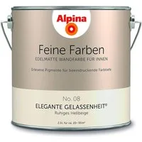 Alpina Wandfarbe Alpina Feine Farben 2,5 Ltr. No. 08 Elegante Gelassenheit - Ruhiges He