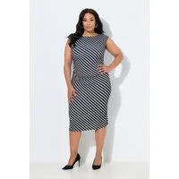Ulla Popken Midikleid Midi-Jerseykleid