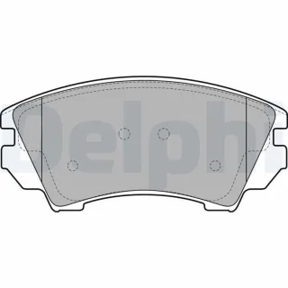 Delphi Bremsbel?ge vorne Chevrolet Opel Saab Seat