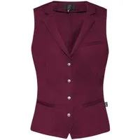 GREIFF Anzugweste Greiff GASTRO MODA Damen Kellner-Weste Revers Regular Fit Bordeaux
