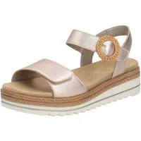 Remonte Keilsandalette Sommerschuh, Riemchensandale mit praktischen Klettverschlüssen