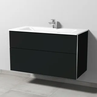 Sanipa 3way Glas-Set Glas-Waschtisch und Unterbau (BP204) 582x1000x487 BP2041V