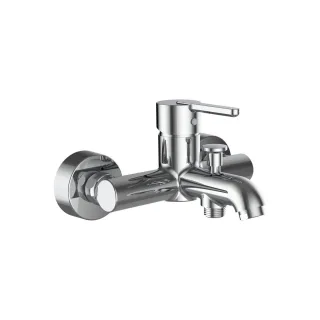 LAUFEN Wannenarmatur Lua Anschlussdistanz 150 mm Ausladung 159 mm Temperaturlimitierung Mengenlimiti H3210810044001