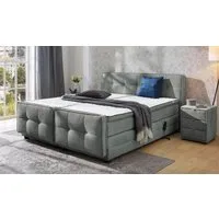 Jockenhöfer Gruppe Boxspringbett Paloma, Kopf- und Fussteil elektromotorisch verstellbar, KS-Topper, inkl. 7-Zonen-TTFK-Matratze H4