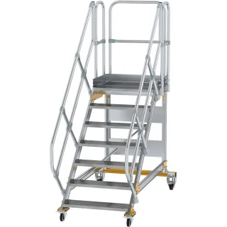 Munk Plattformtreppe 45° fahrbar Stufenbreite 800 mm - 600787