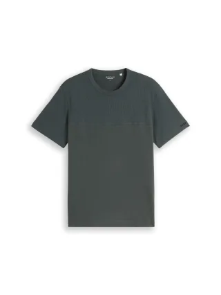 Tom Tailor - T-Shirt aus Baumwolle darkest olive - Gr. - XL