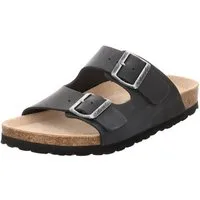 natural Sense Tieffußbett black Pantolette