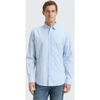 TOM TAILOR Langarmhemd Blusen & Shirts Regular Fit Hemd mit Stretch