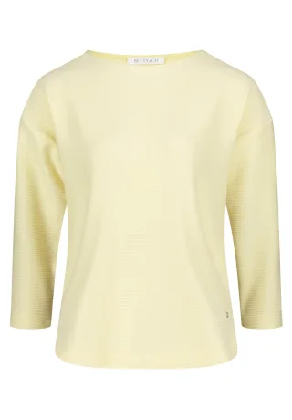 Betty & Co - Casual-Shirt yellow/cream - Gr. - XXL