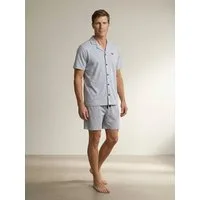 Henry Terre Shorty Pyjama Set Kurz - Karl Graphik Design Shorts