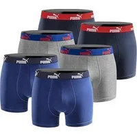 PUMA Boxershorts Puma 6er Pack Herren Basic Limited Edition