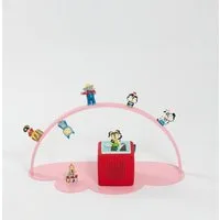 KAWENTSMANN Kinderregal für Toniebox & bis zu 100 Tonies Metall WOLKE - Standregal magnetisch, Regal, Magnetisch, Flexibel, Made In Germany, Pulverbeschichtet, Kratzfest