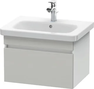 Duravit DuraStyle Waschtischunterbau wandhängend Betongrau & Weiß Matt 580x448x398 mm - DS638000718 DS638000718