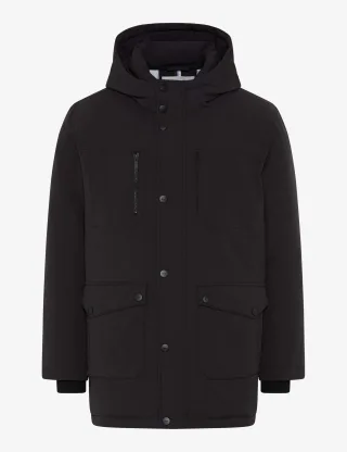 Brax Herren Parka Style GLENN cement, dunkelgrau, Gr. L