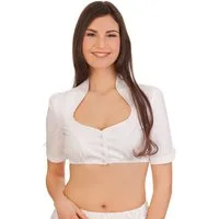 Stockerpoint Dirndlbluse Dirndlbluse - SOLANGE - weiß