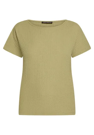 Betty Barclay - Shirt mit Waffelstruktur grün - Gr. - 38
