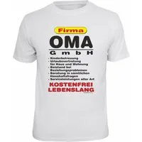 RAHMENLOS® T-Shirt als Geschenk für die (werdende) Oma: Firma Oma GmbH