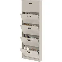 FMD Schuhschrank Step 5 Schuhkipper, 5 Schuhklappen, für schmale Flure, Tiefe: 17 cm
