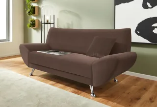 Home affaire 2-Sitzer "Saltare, elegant und komfortabel, toller Designfuß"