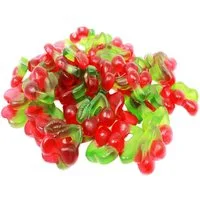 Fruchtgummi Bären & Co. Süßigkeit, Doppelkirschen fruchtiges Fruchtgummi mit Kirsch Geschmack 175g