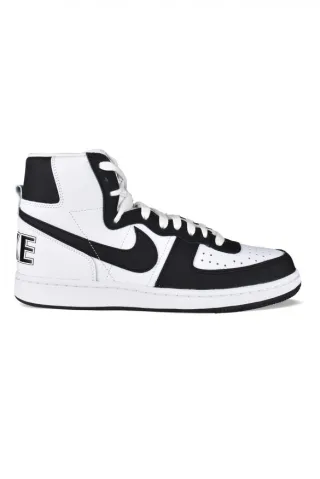 Comme des garçons Hohe Sneakers Terminator Weiß