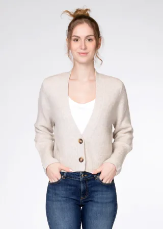 IN LINEA - Cardigan, V-Ausschnitt,1/1-Arm - Gr. - 44