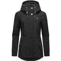 Ragwear Softshelljacke Monadde Softshell Praktische wasserabweisende Softshell Damenjacke