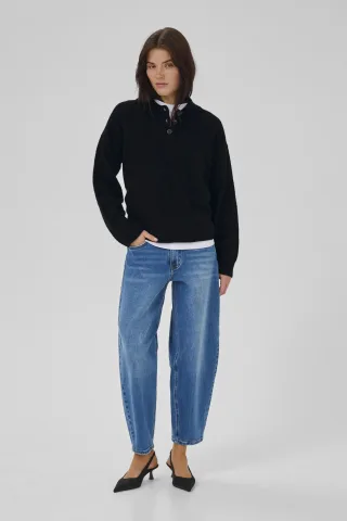 Strickpullover SivaMW Casual fit black