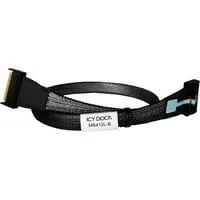 Kabel MCIO x8 SFF-TA-1016 > MCIO x8 SFF-TA-1016 schwarz, 50cm