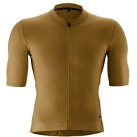 Gonso Radtrikot Road Jersey M Herren Fahrradtrikot kurzarm, Full-Zip Trikot, Rückentasche, Slim Fit