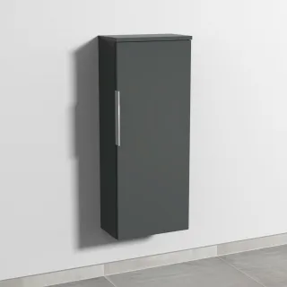 Sanipa 3way Mittelschrank mit 1 Tür, Anthrazit-Matt, UM16922 UM16922