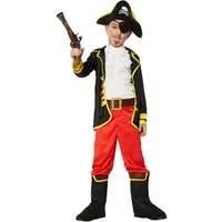 dressforfun Piraten-Kostüm Jungenkostüm Piratenprinz, Langärmelige Jacke mit Kragen